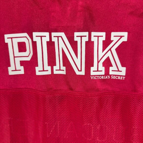 Victorias Secret Pink NFL Buccaneers 76 Mesh Jersey Shirt M Sequined Sparkly - Picture 6 of 12